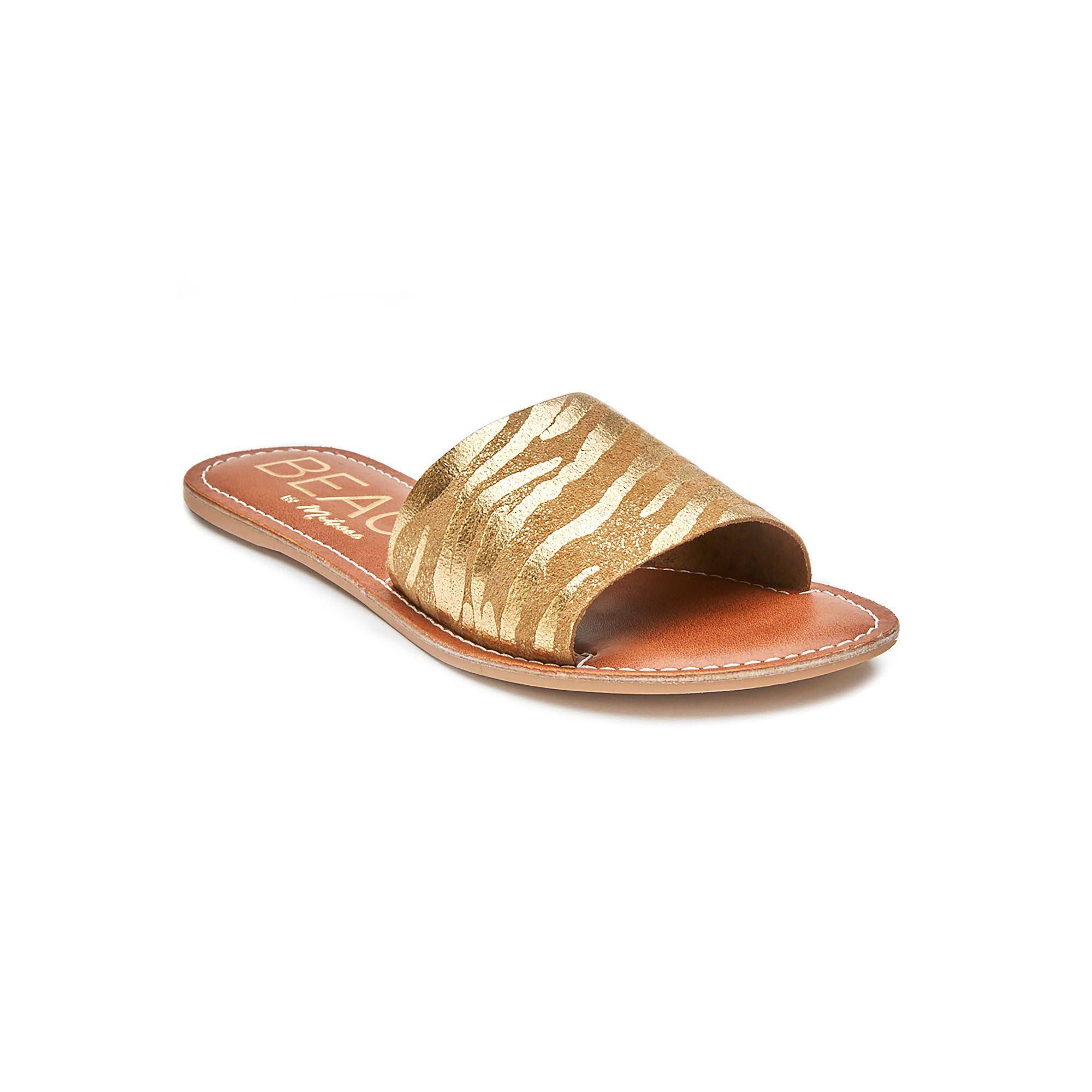 Matisse Womens Beach by Cabana Sandal, Gold