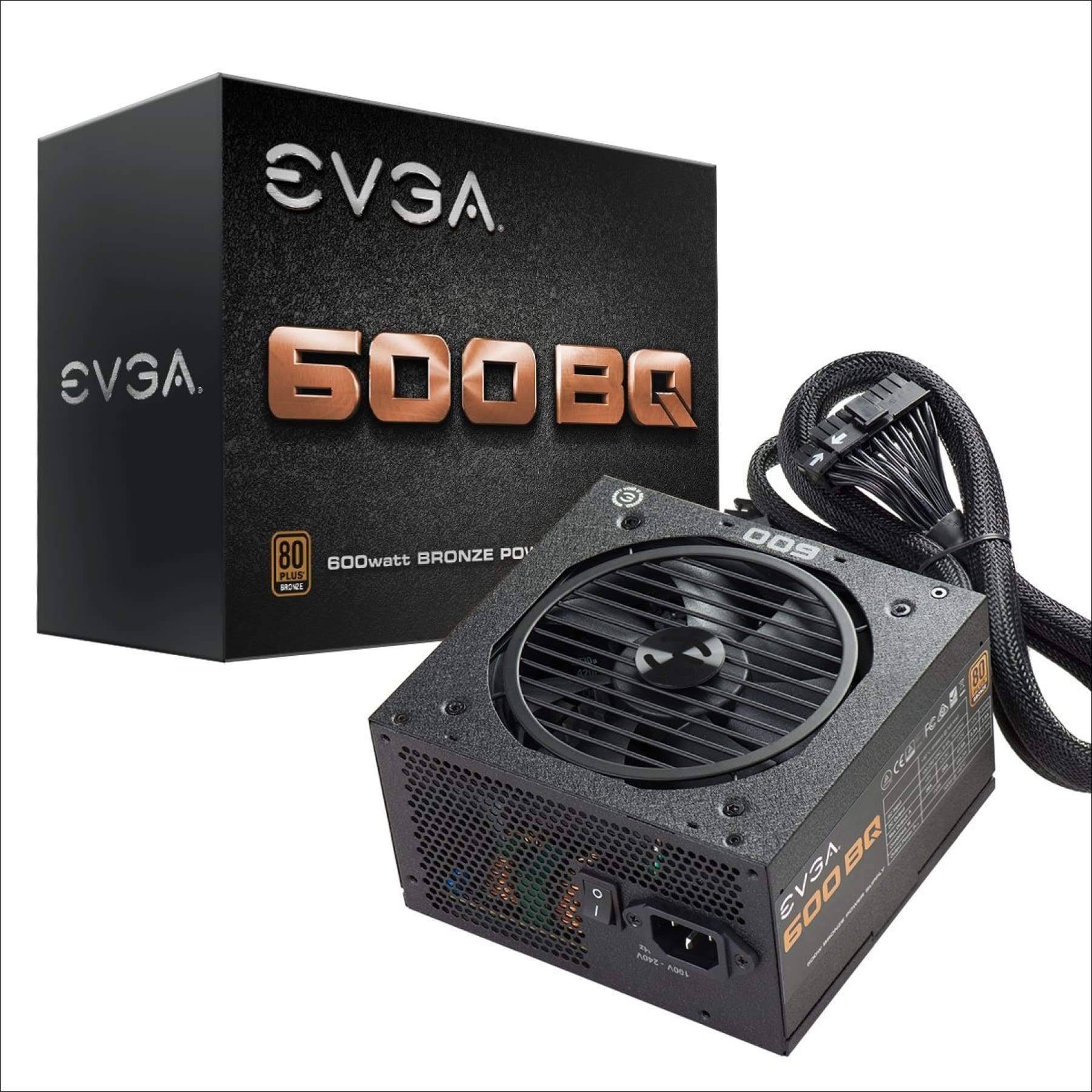EVGA 600 BQ Power Supply - 80 PLUS Bronze - 600W