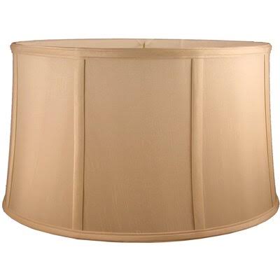 12x22 Faux Silk Drum Lamp Shade American Heritage Lampshades Color: Honey