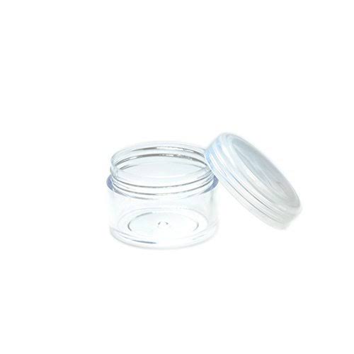 5 Gram Cosmetic Containers 100pcs Sample Jars Tiny Makeup Sample Containers with Lids