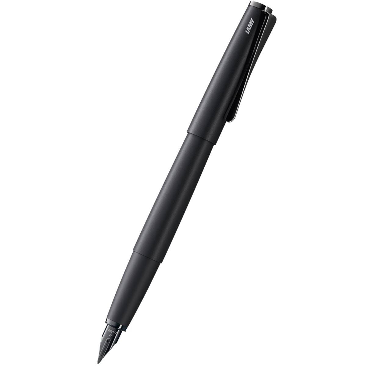 Lamy Studio LX Fountain Pen - All Black - Medium