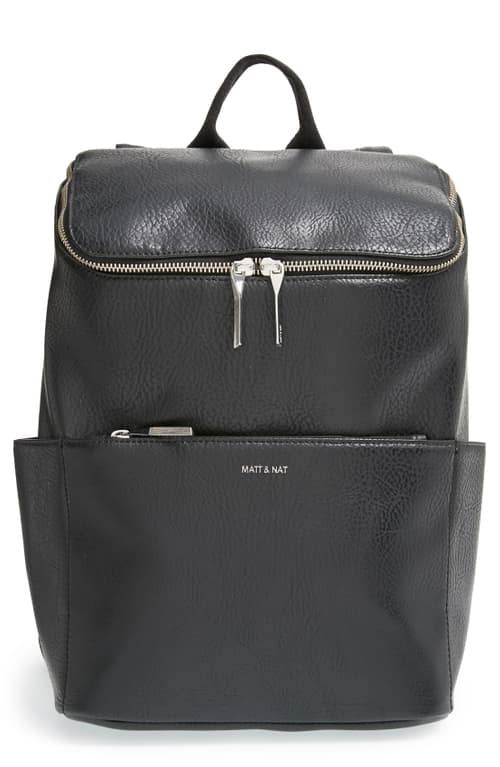Matt u0026 Nat &Brave& Faux Leather Backpack - Black