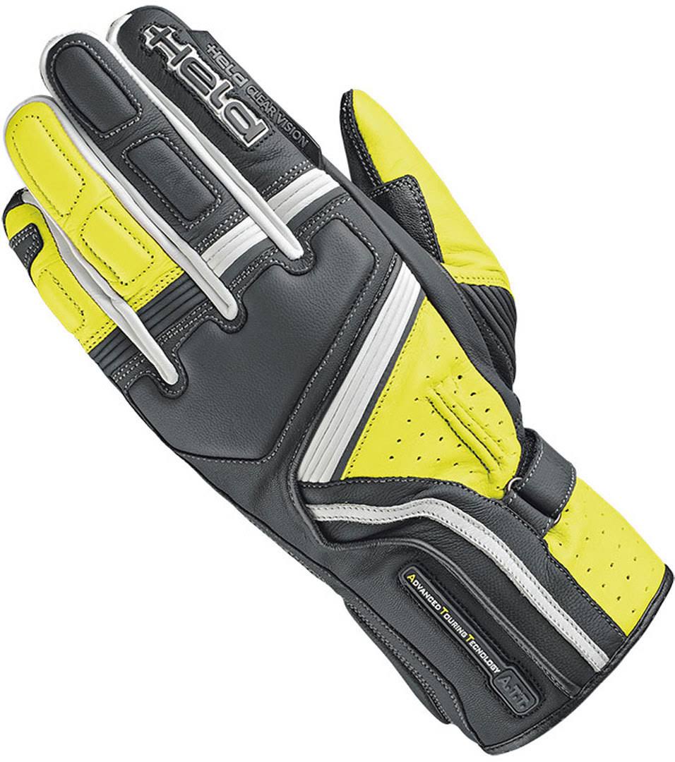 Held Travel 5 Gloves Men - Black/Neon-Yellow - 8