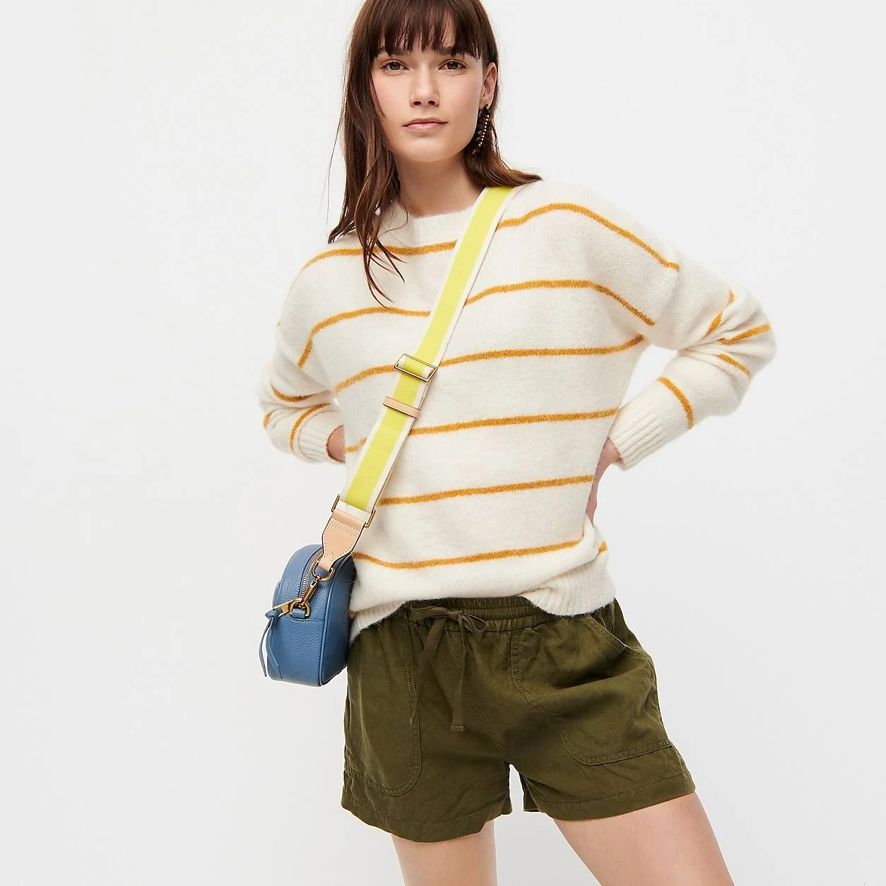 J.Crew Womens Seaside Short in Linen Blend (Size X-Large)