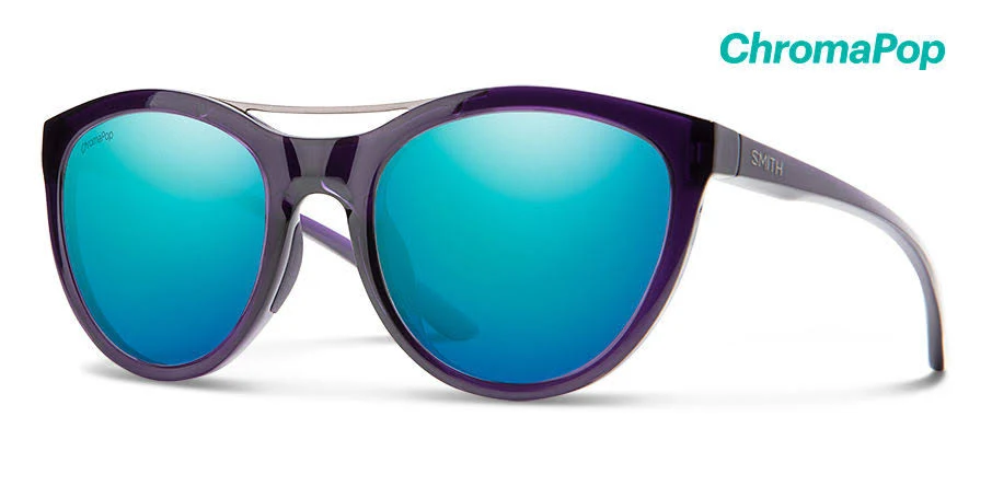 Smith Midtown ChromaPop Sunglasses in Crystal Midnight / Opal Mirror