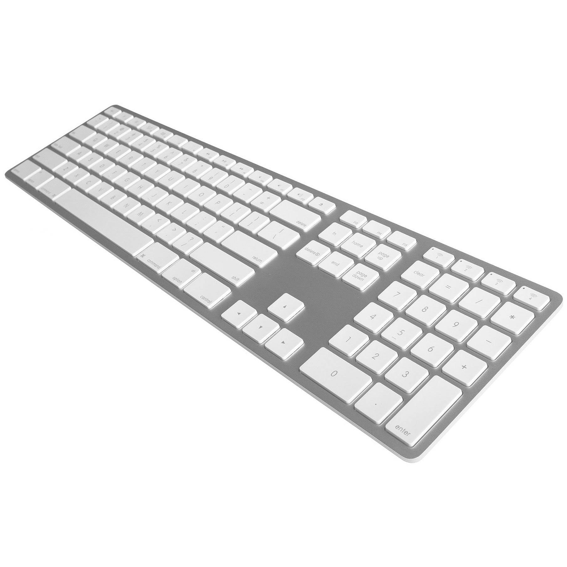 Matias FK418BTS Wireless Bluetooth Aluminum Keyboard Silver