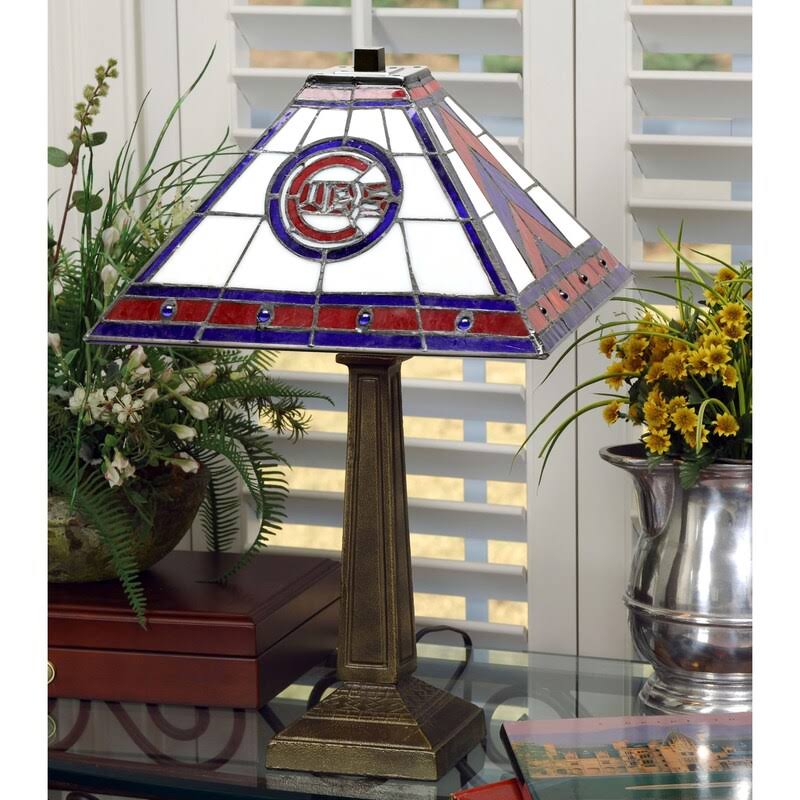 Chicago Cubs 23x22 Mission Lamp