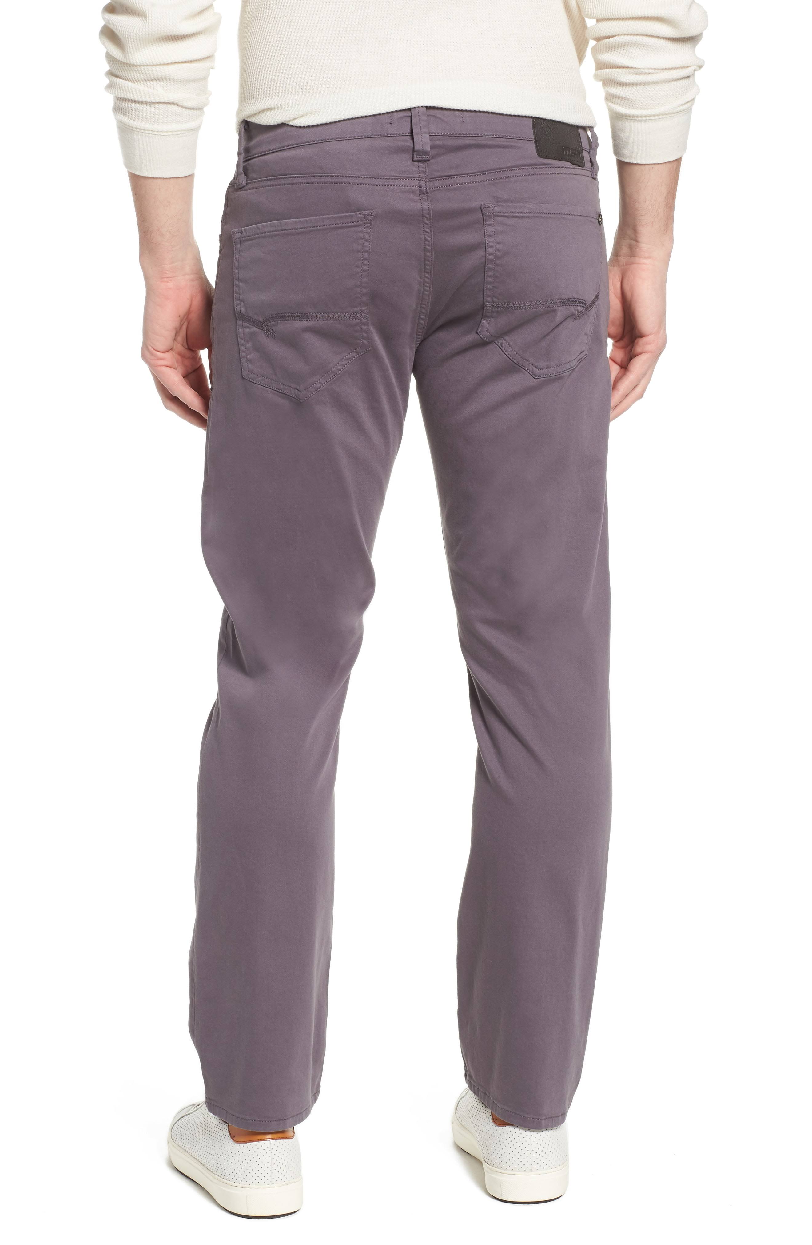 Mavi Men&s Zach Straight Leg in Dark Grey Twill | Men&s Jeans