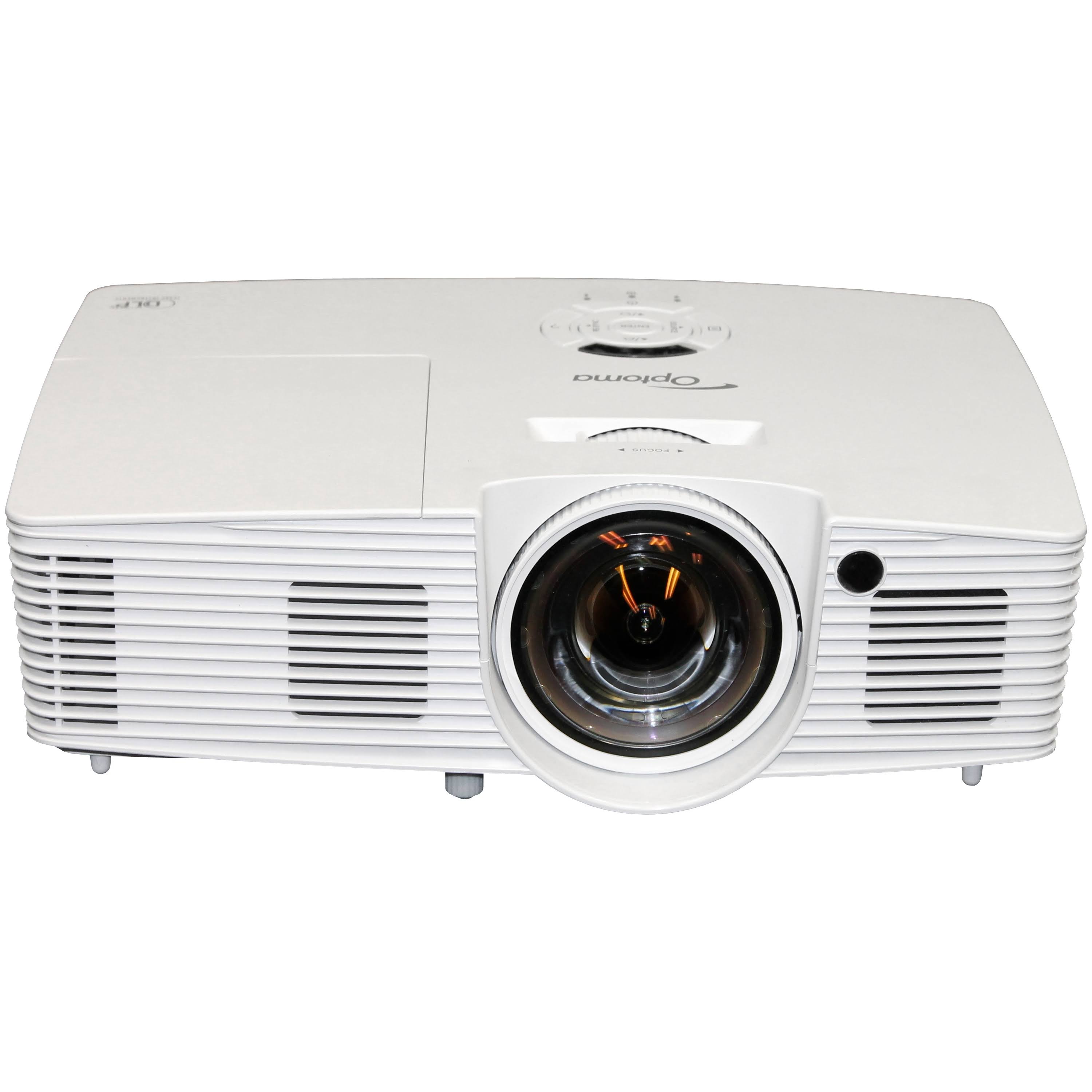 Optoma X316ST XGA Short-Throw Projector - 3400 lumens - Off-White