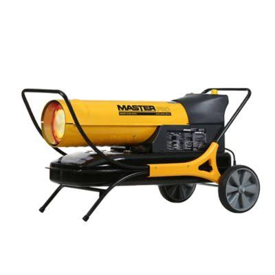 Master Pro MHP-215-KFA Forced Air Torpedo Heater, 215,000 BTU, Kerosene/Diesel