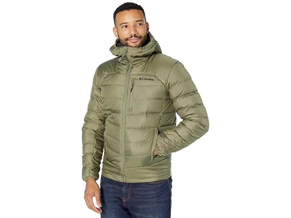 Columbia Men's Autumn Park Down Hooded Jacket Green M