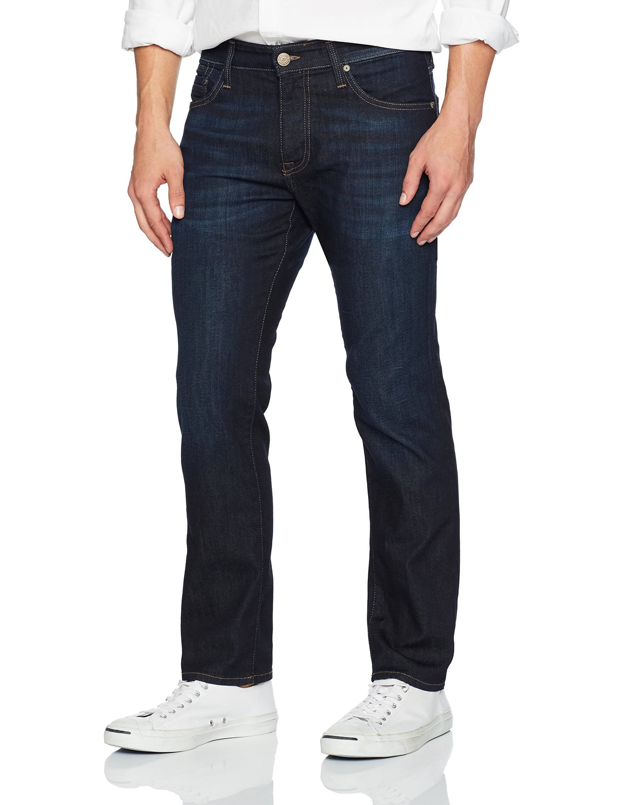 Mavi Mens Marcus Regular Rise Slim Straight Leg Jeans