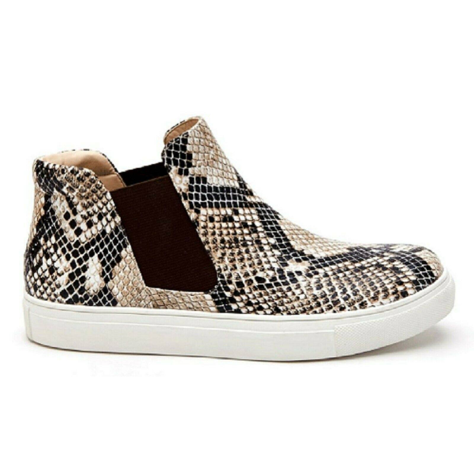 Matisse Women&s Harlan Sneaker Natural Snake / 6.5