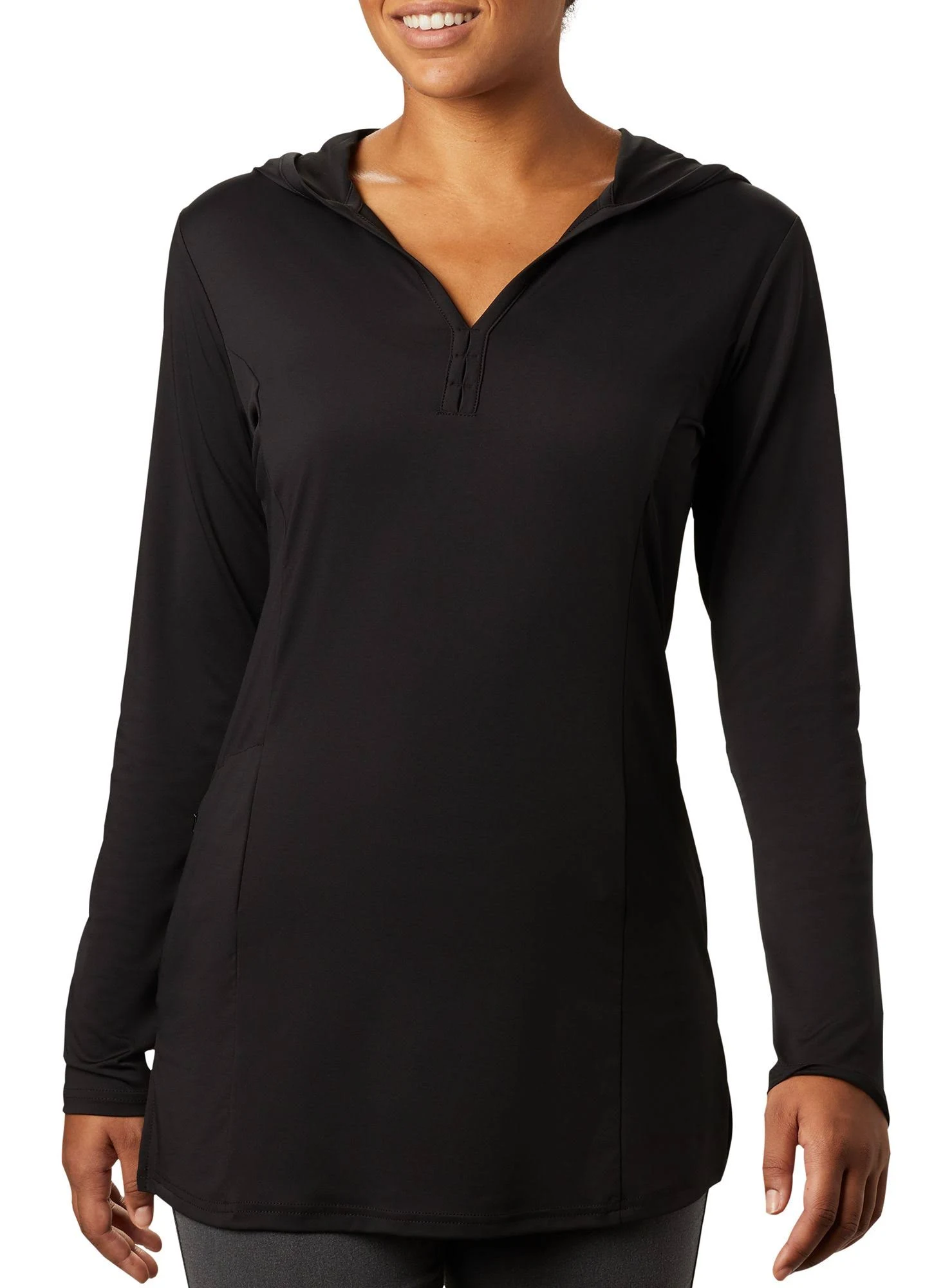 Columbia Women & S Chill River Hooded Tunic - Black