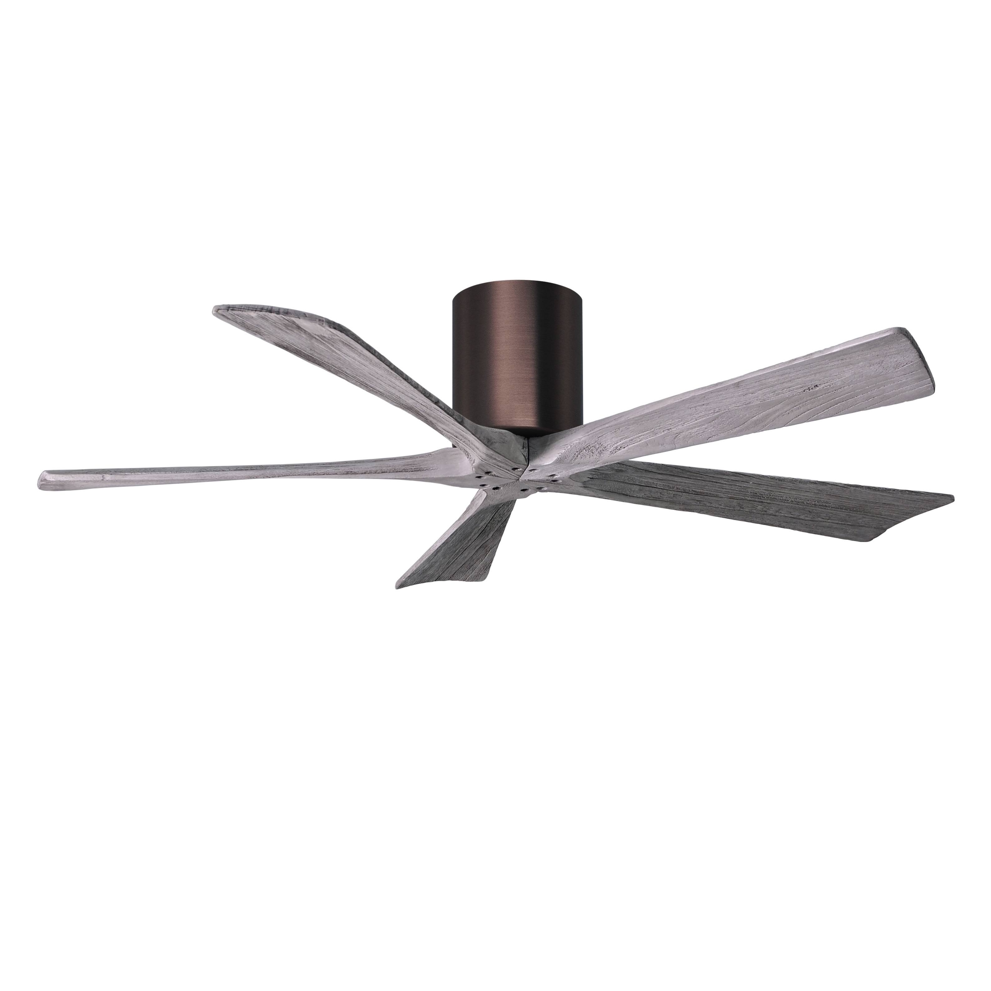 Irene Hugger Ceiling Fan by Matthews Fan Company, Brushed Bronze, IR5H-BB-BW-52