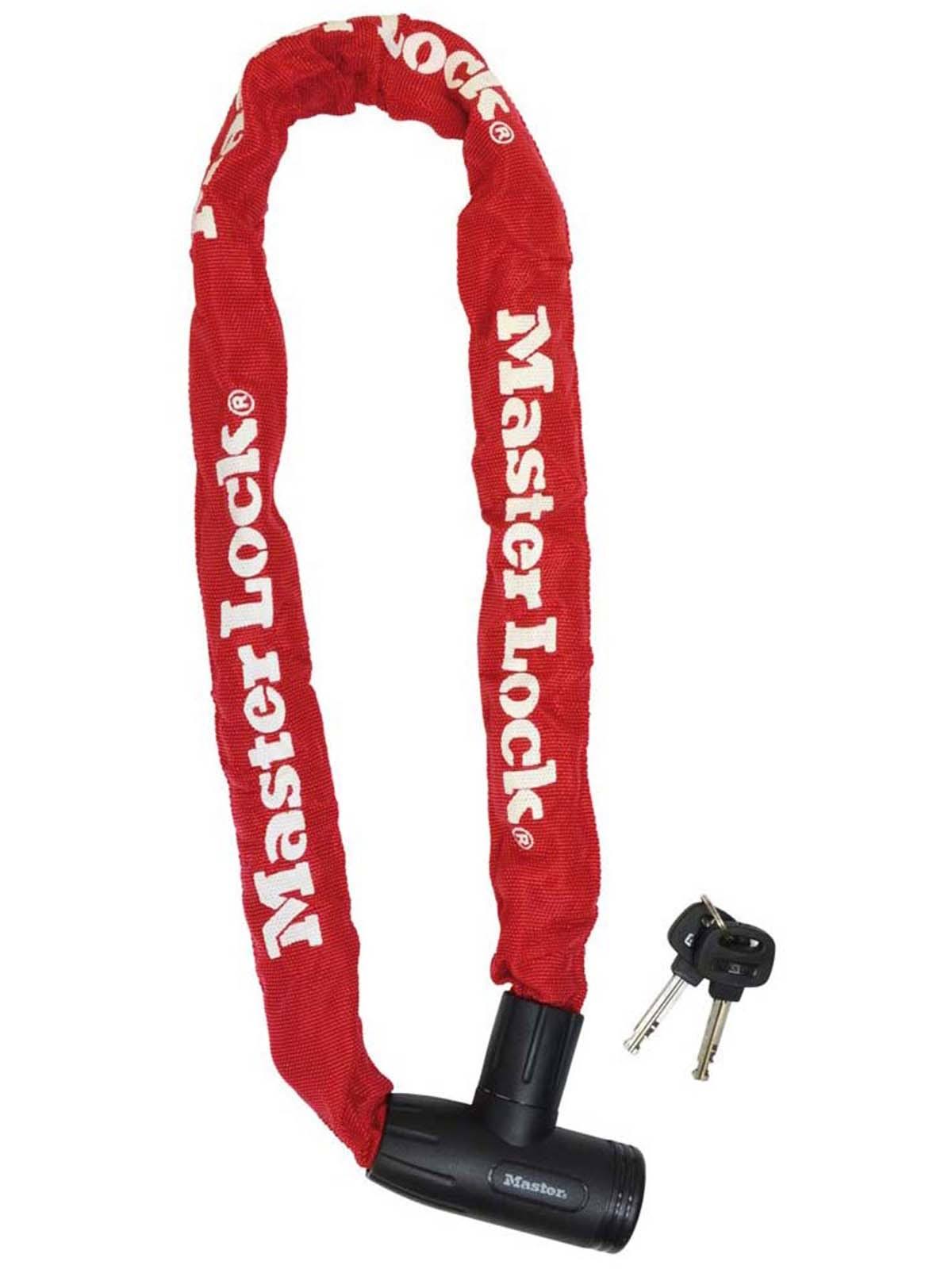 Masterlock Integrated Key Chain Lock - Red