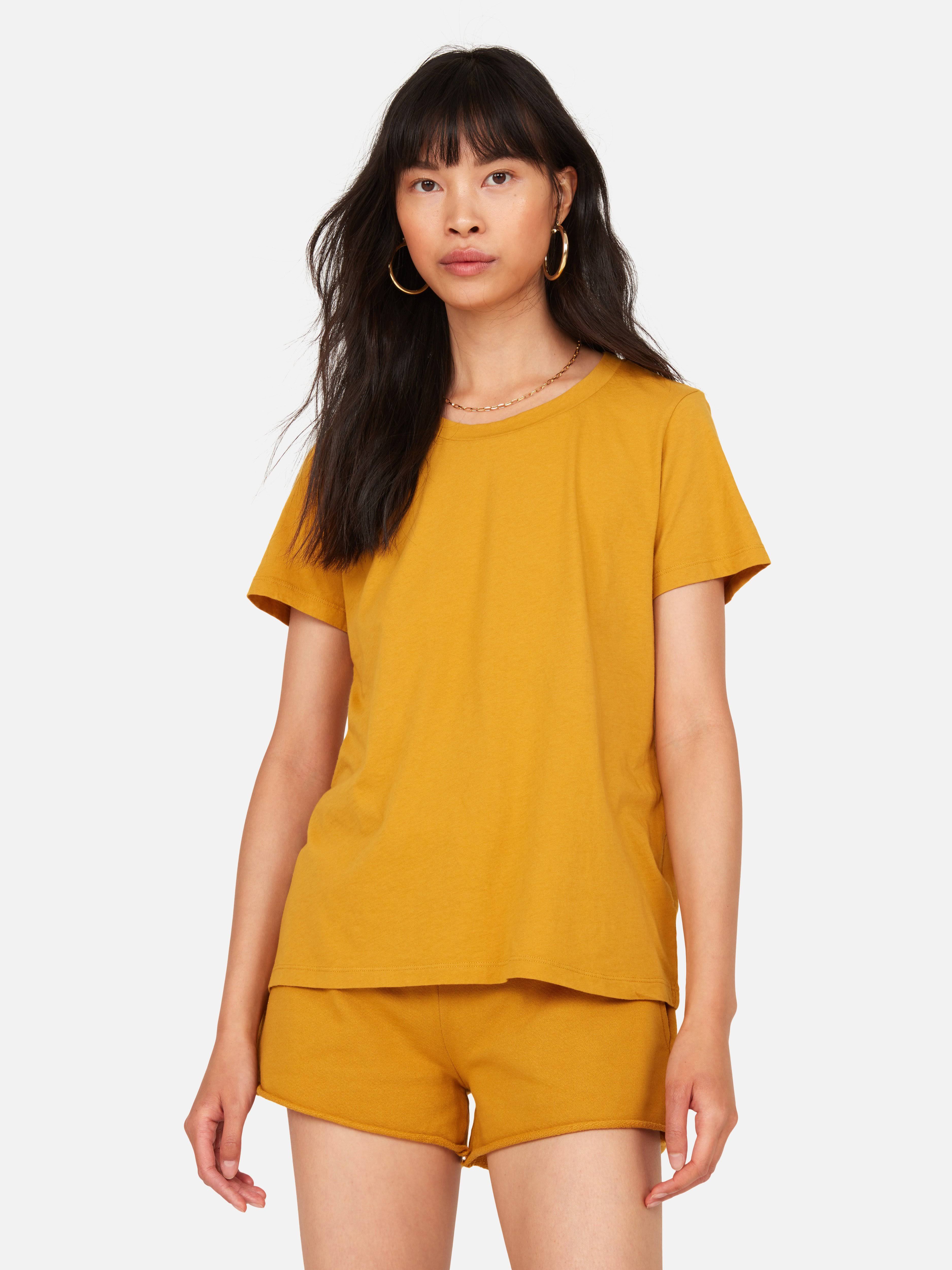 Organic Cotton Classic Tee Turmeric / XL