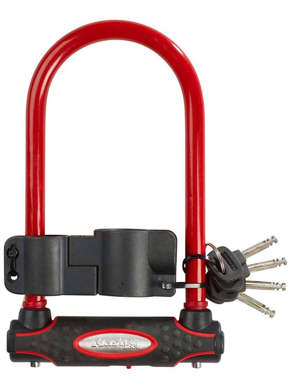 Master Lock U-Lock 8195 13mm x 210mm x 110mm Red
