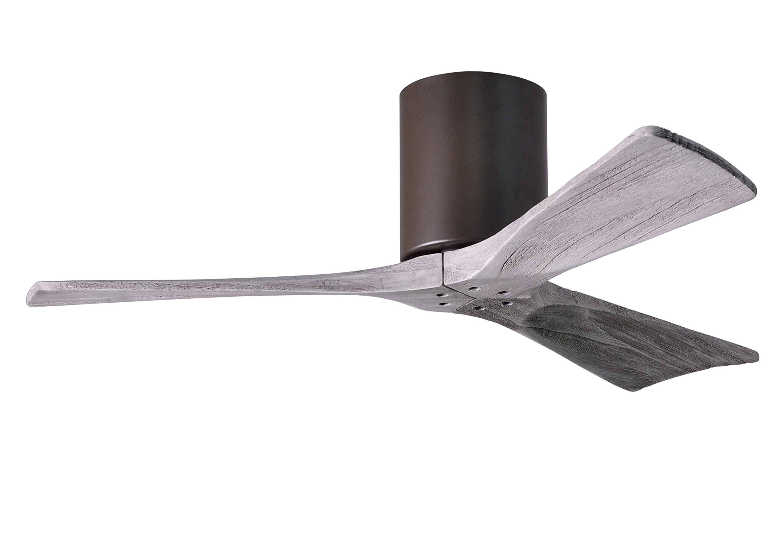 Irene Hugger Ceiling Fan by Matthews Fan Company, Textured Bronze, IR3H-TB-BW-42