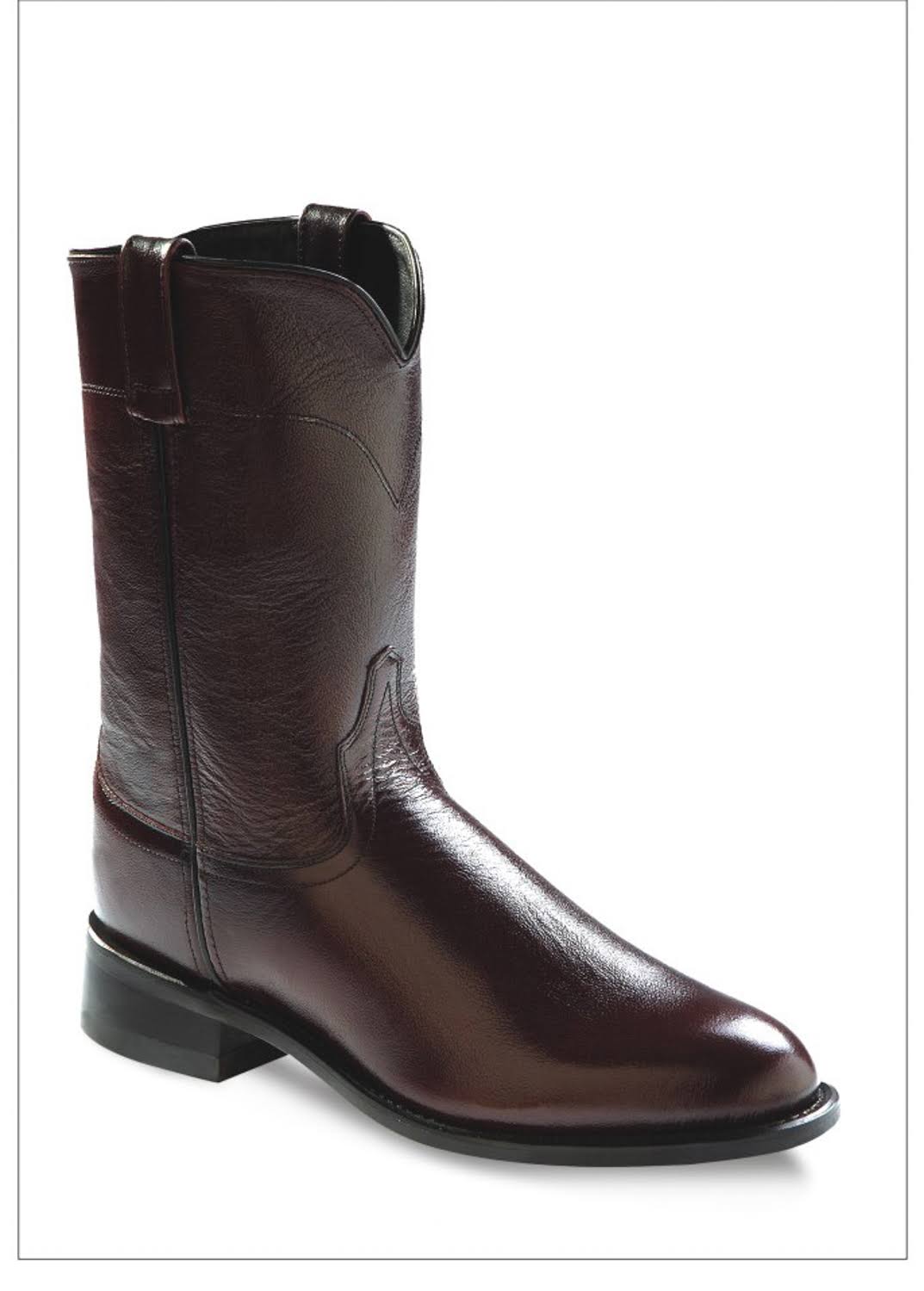 Old West Men's Corona Roper Toe Cowboy Boots