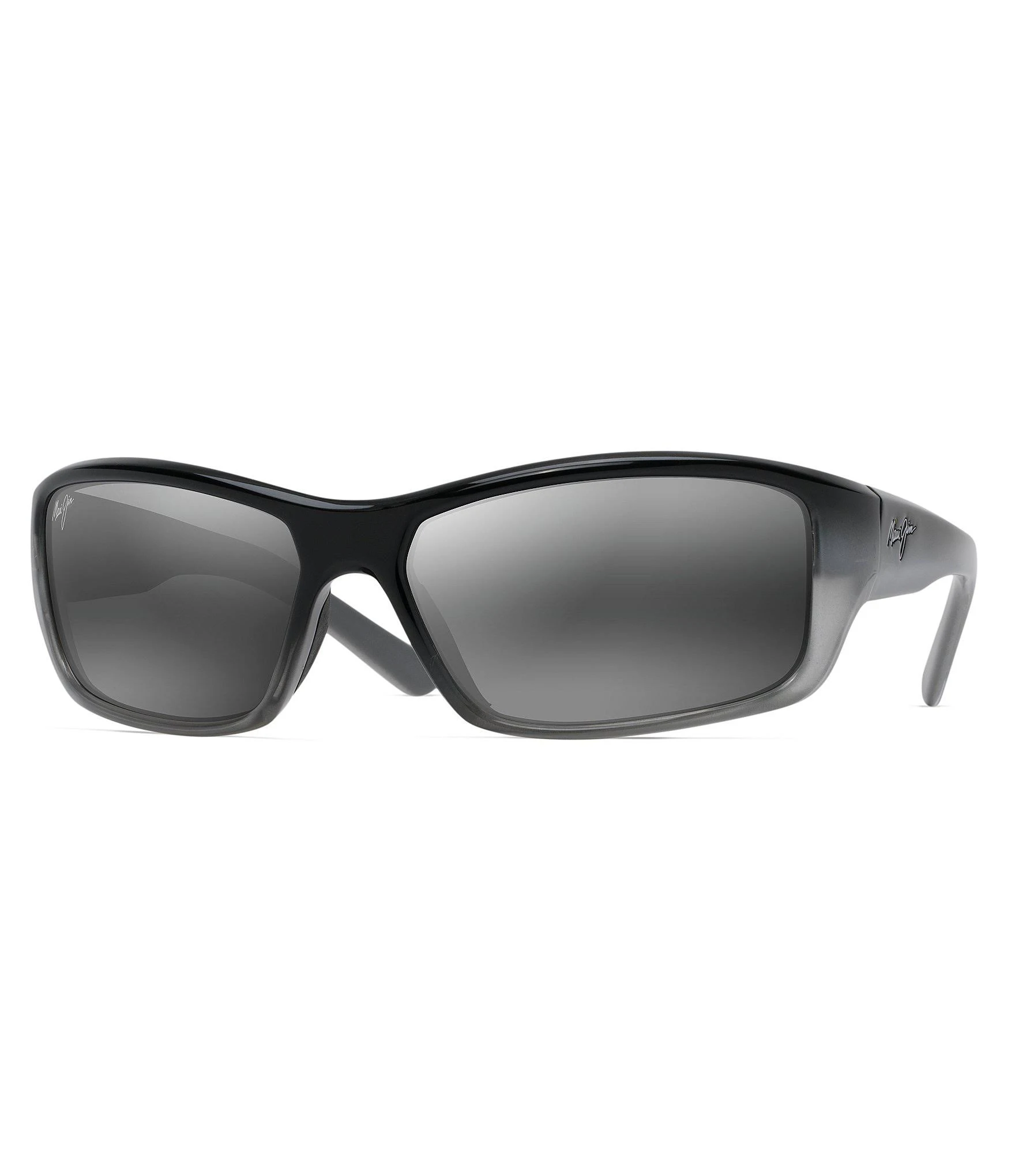 Maui Jim Barrier Reef 792-14C Sunglasses - Black/Silver/Grey - 62mm