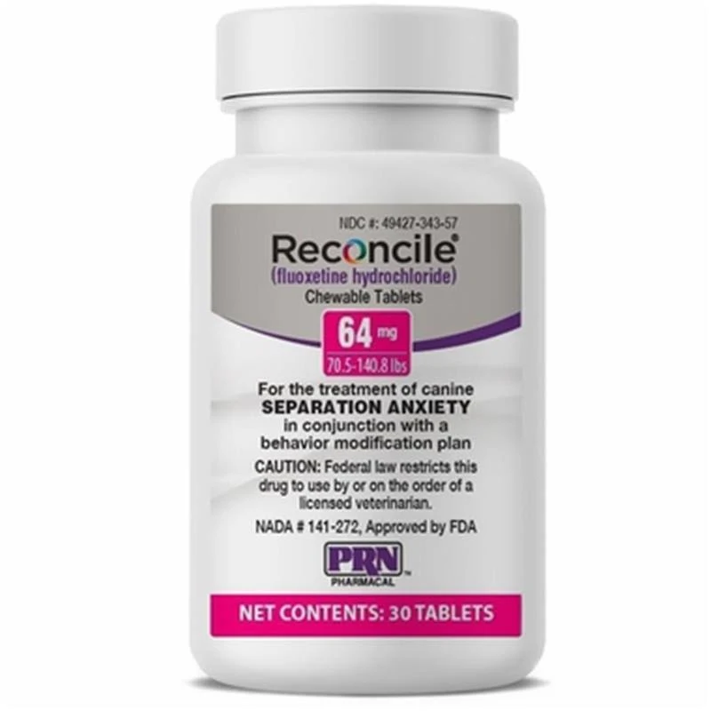 Reconcile Chewable Tablets 64 mg Dogs 70.5-140.8 lbs 30 ct