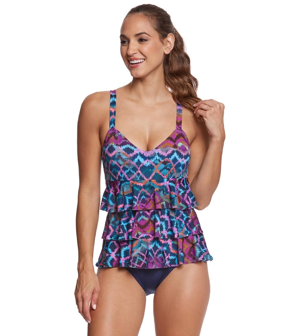 Dolfin 353rt Ruffle Tier One Piece - Morocco, 6