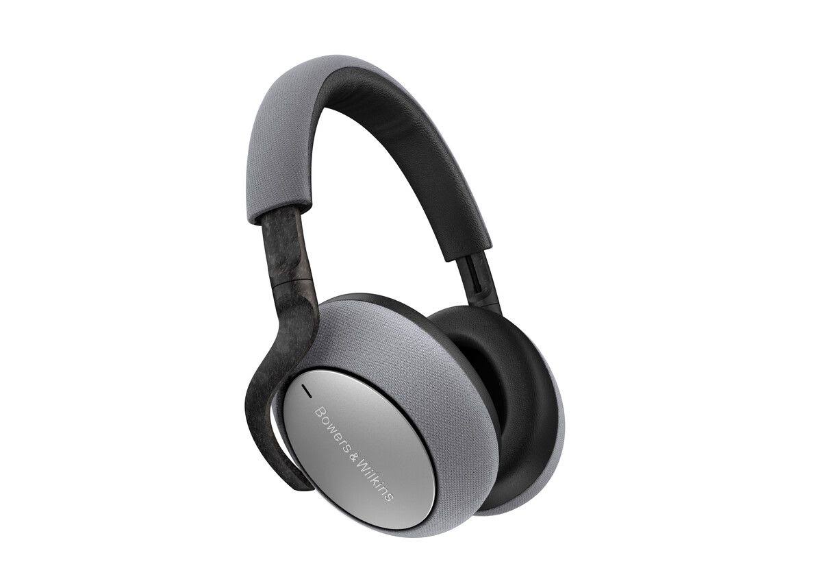 Bowers u0026 Wilkins - PX7 Over-Ear Noise Canceling Wireless Headphones - Silver