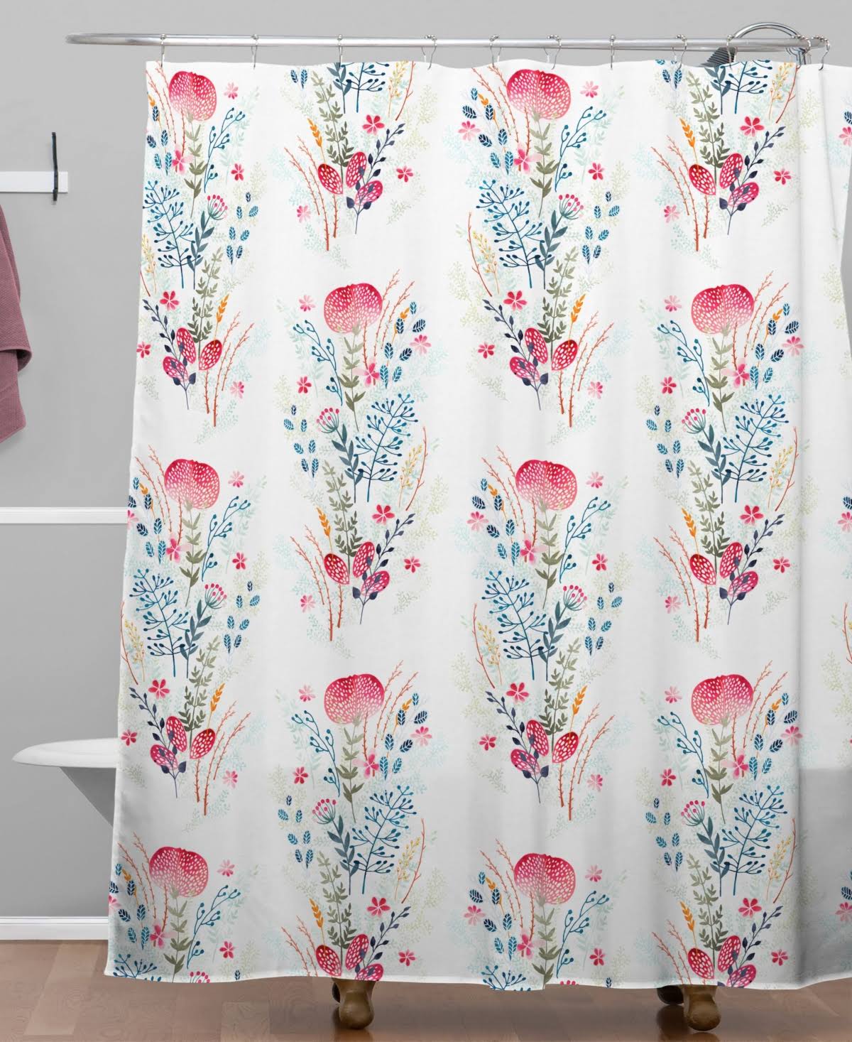 Deny Designs Iveta Abolina Strawberry Punch Shower Curtain - Multi