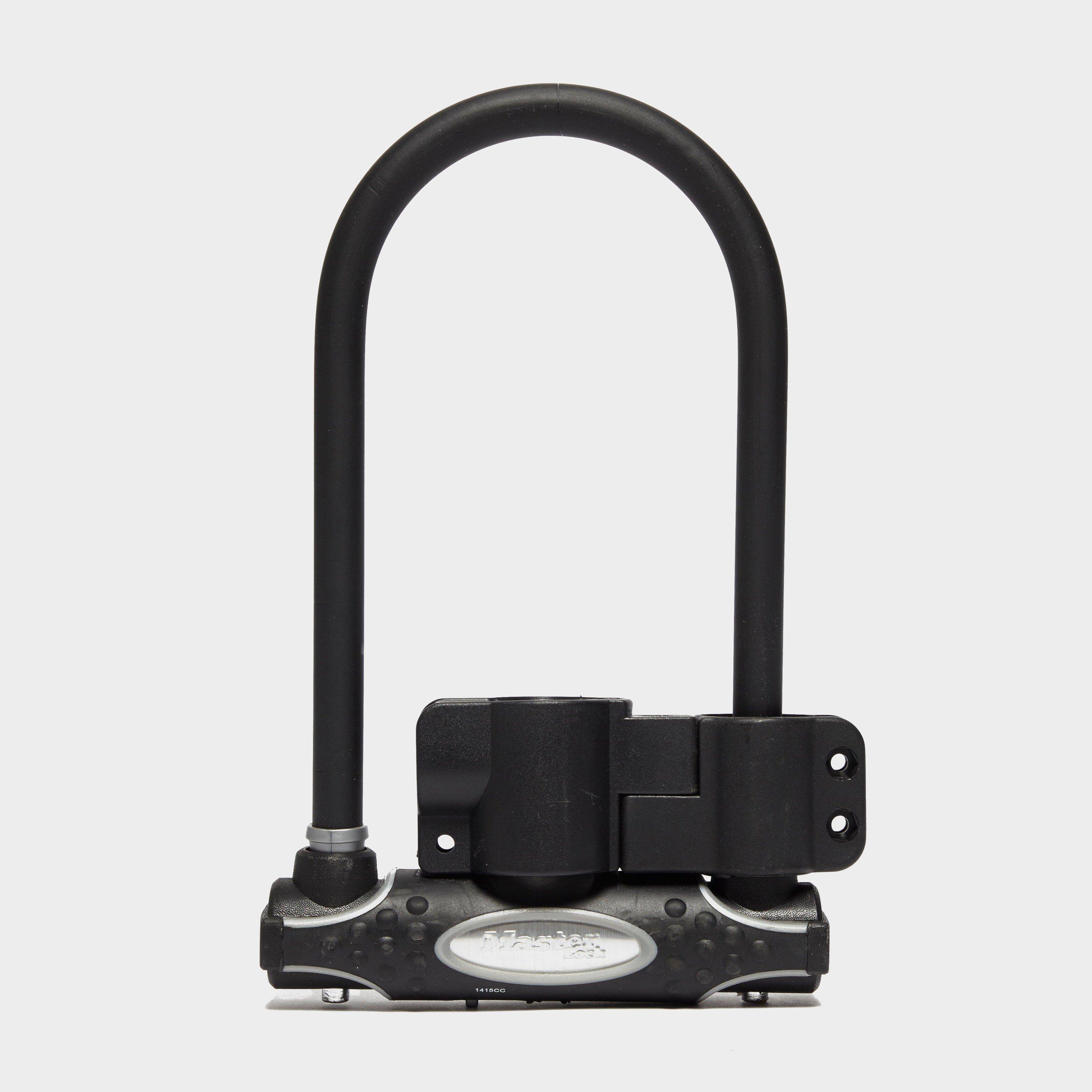Master Lock 13mm D Lock Gold Sold Secure, 210 x 110mm - Black
