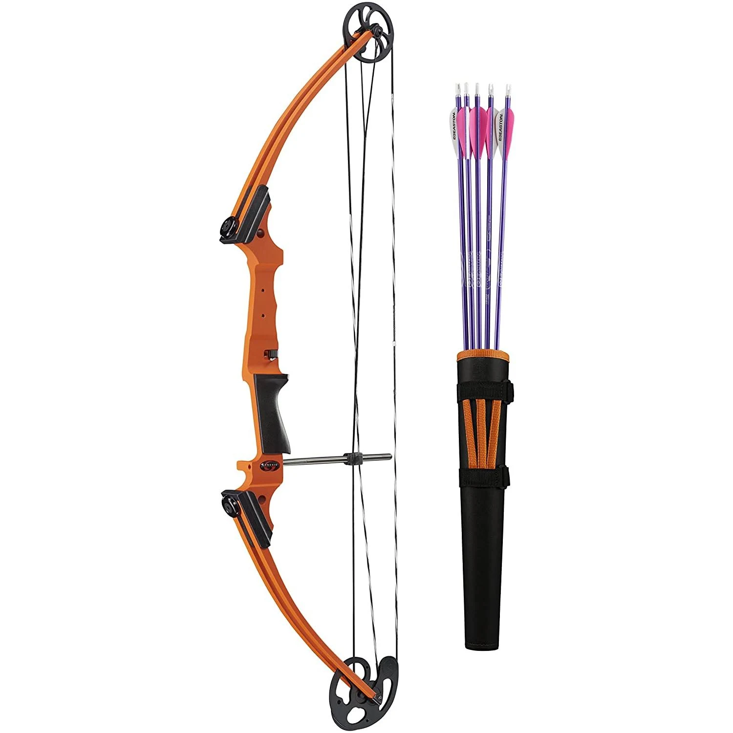 Genesis Compound Bow Kit, Orange