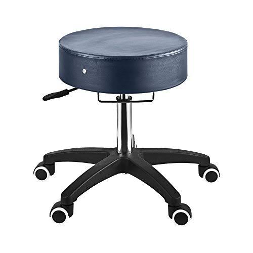 Master Massage Deluxe Glider Rolling Stool, Larger Seat Better Wheels with Grab