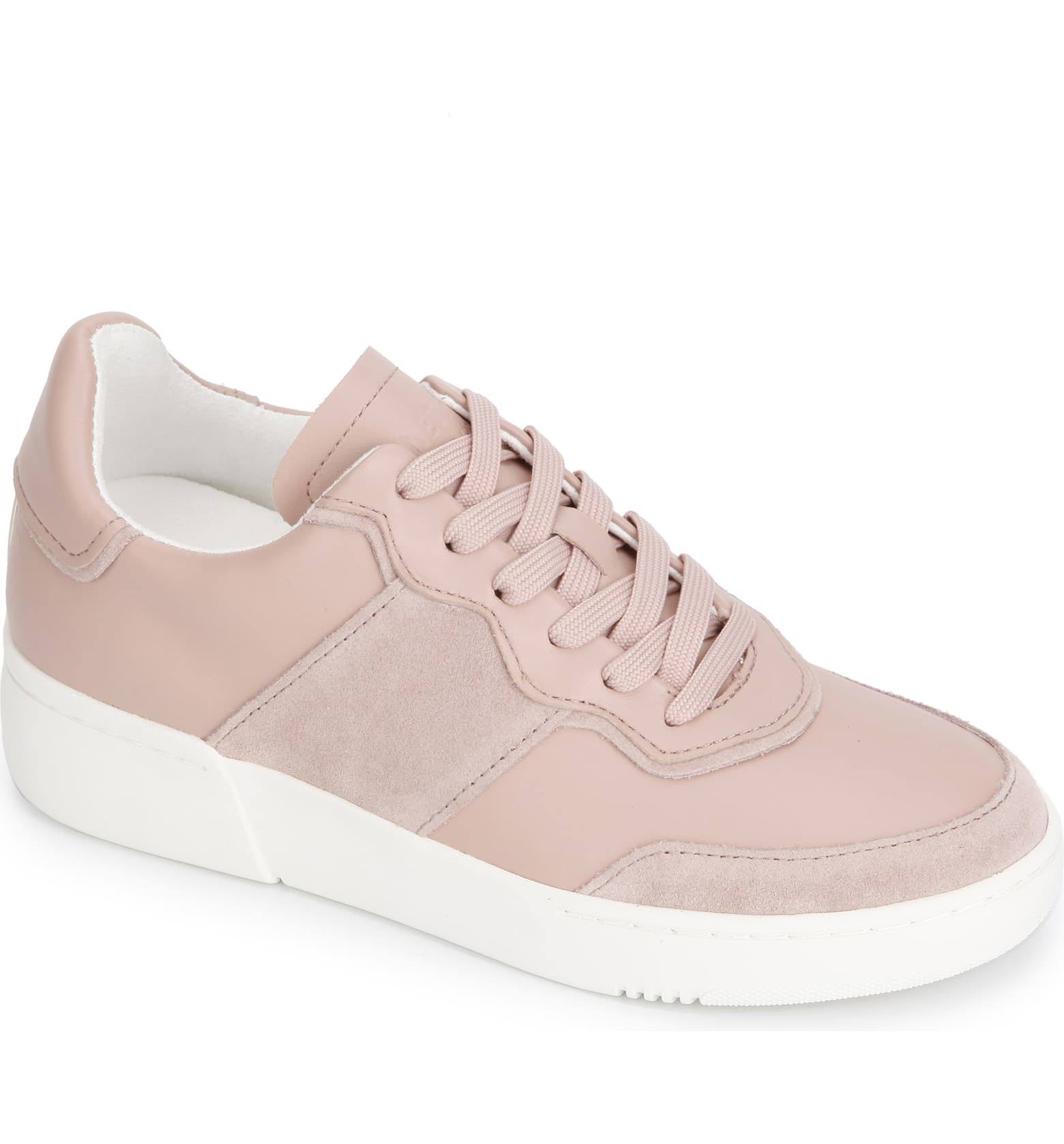 Kenneth Cole New York Kam Sneaker, Size 7.5 in Rose Leather at Nordstrom