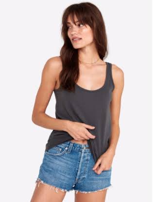 Mate | Layering Tank S / Charcoal