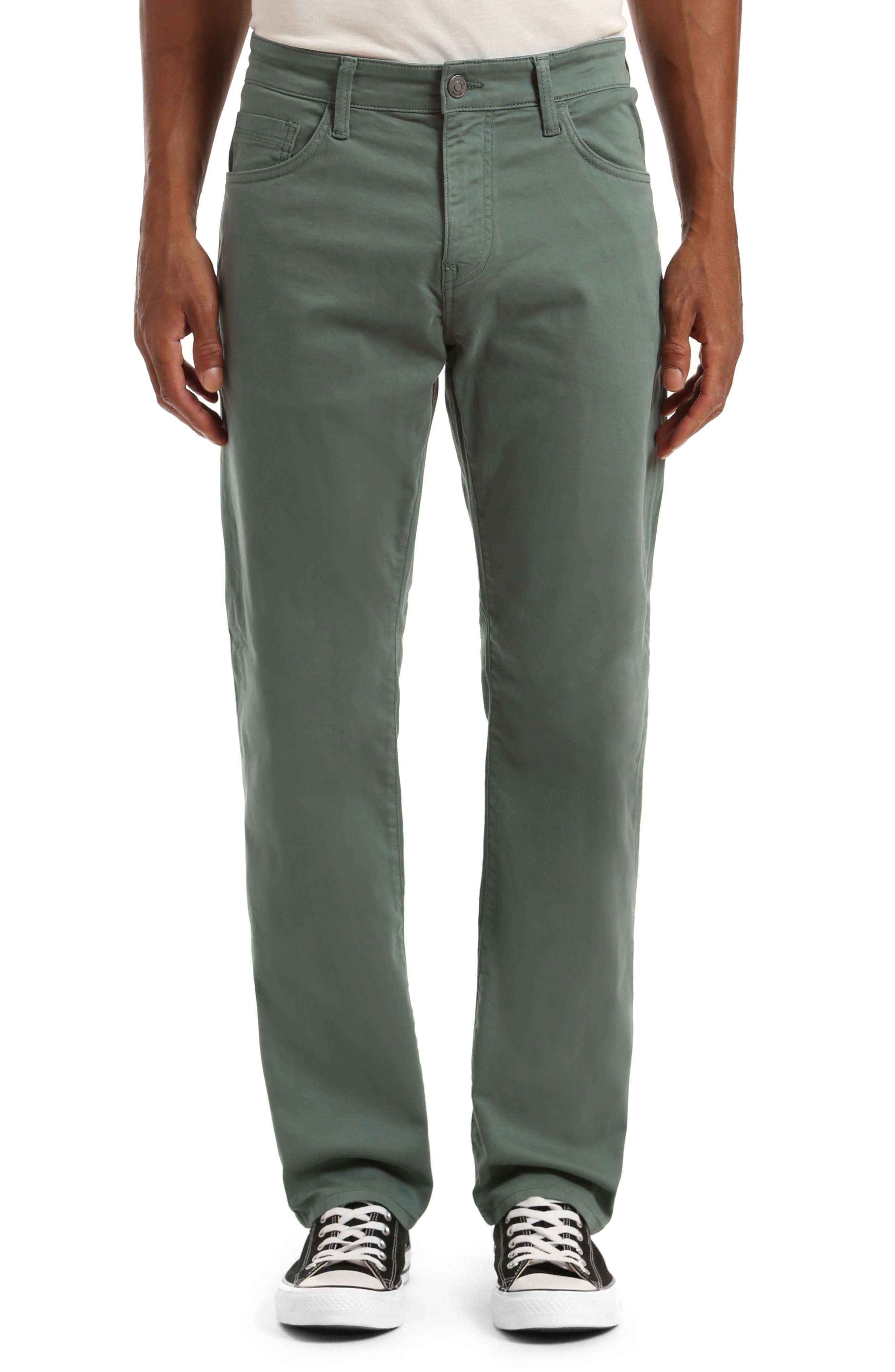 Mavi Men&s Zach Regular Rise Straight Leg Pants