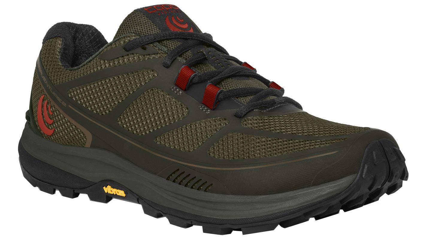 Topo Athletic: Men's Terraventure 2 - Olive / Red