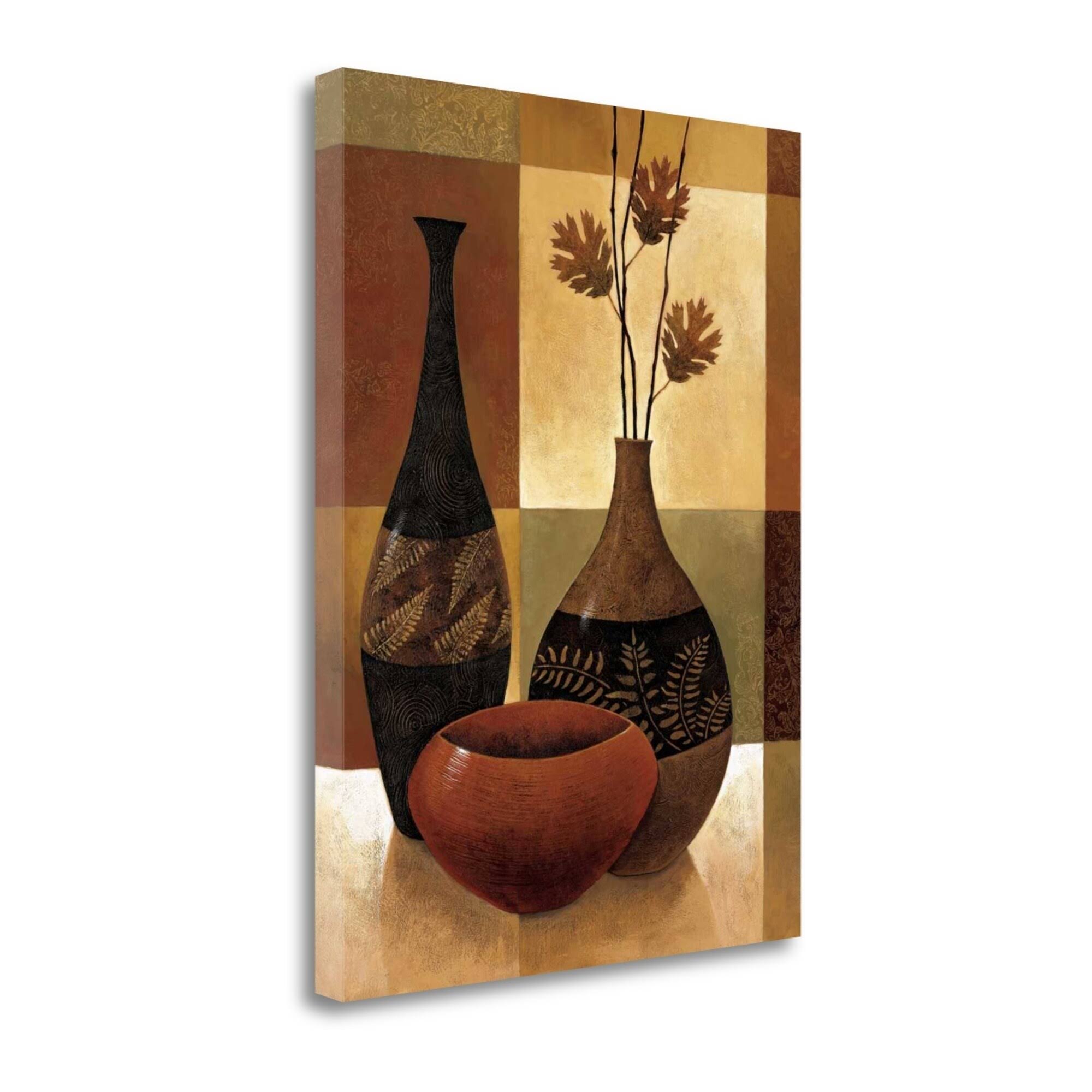 Tangletown Fine Art Natures Patchwork II by Keith Mallett, Giclee Print on Wrap Canvas, 28x22x38x22