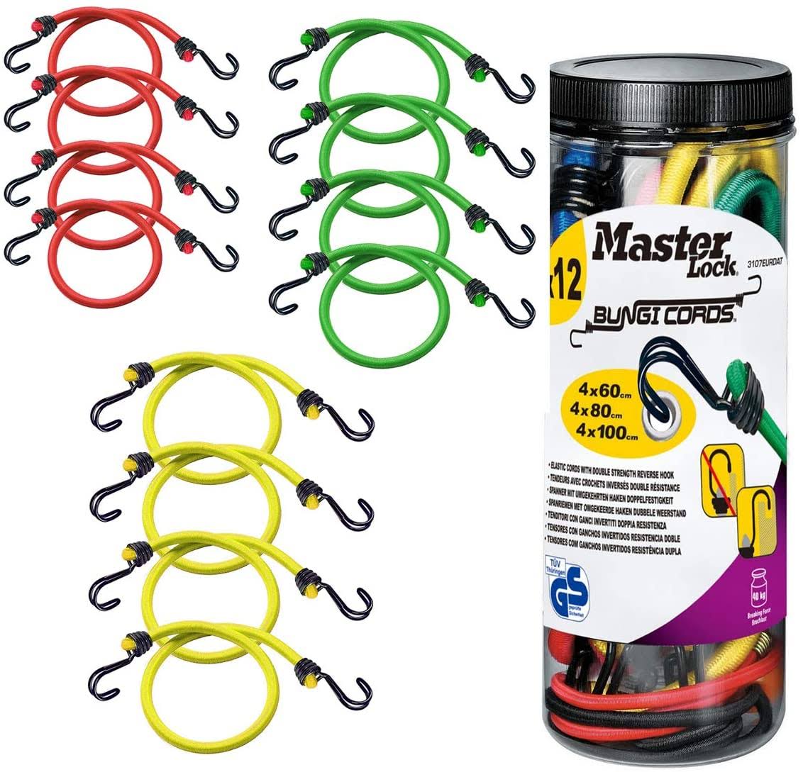 Master Lock Bungee Jar 12 Pieces