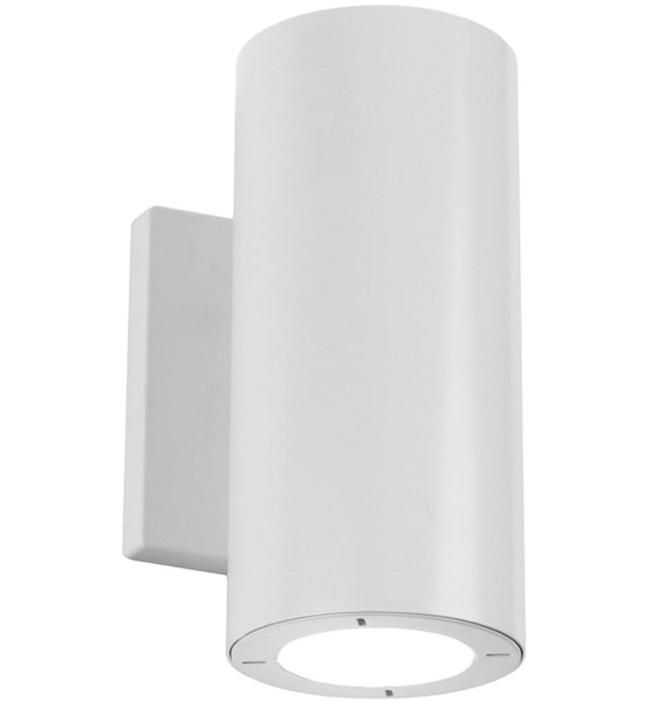 Modern Forms WS-W9102-27-WT Vessel LED Outdoor Up and Down Wall Light 2700K in White