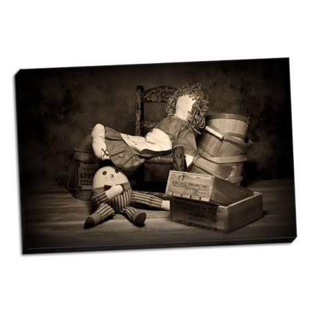 August Grove 'Rag Doll' Photographic Print on Wrapped Canvas, Beige