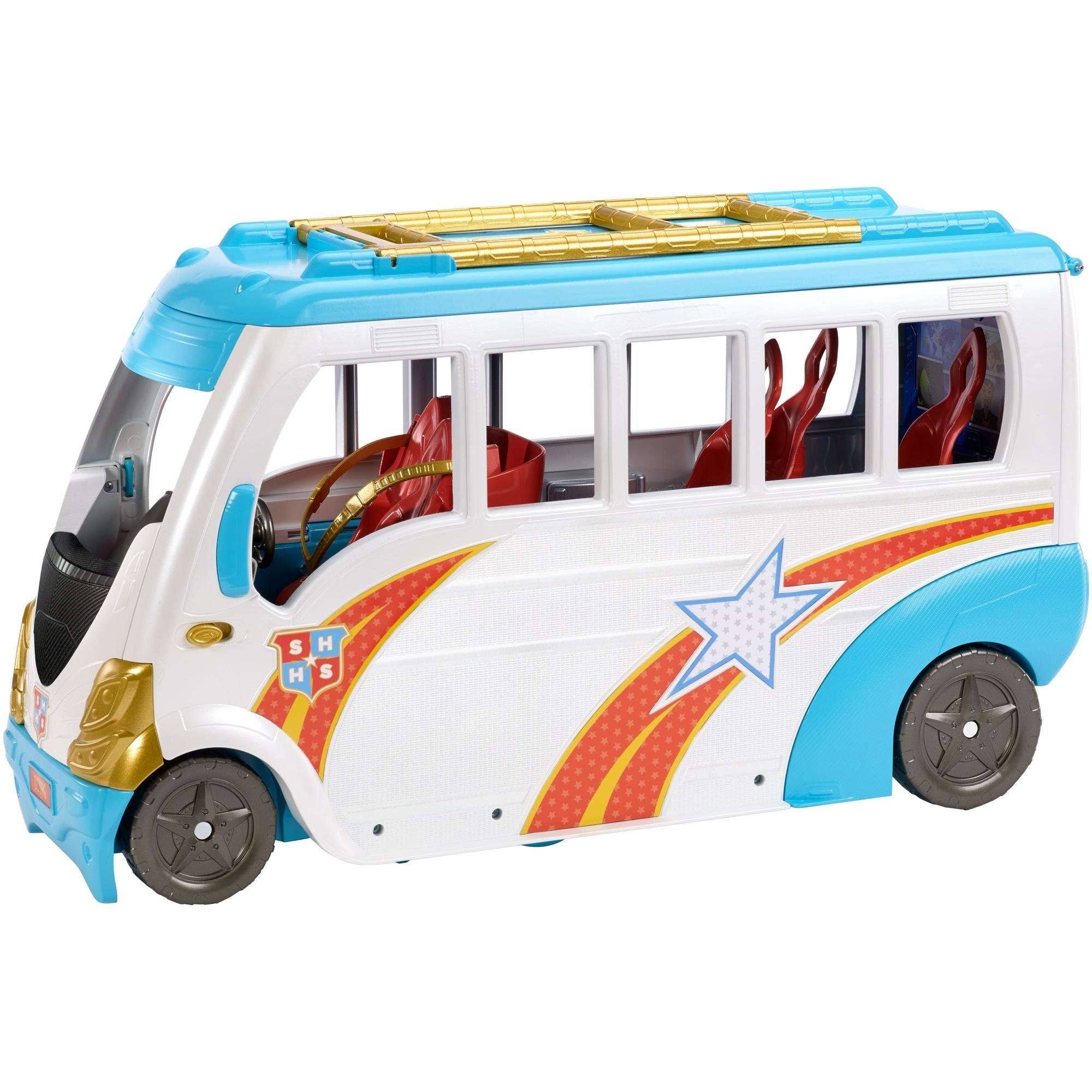 DC Super Hero Girls Transforming School Bus