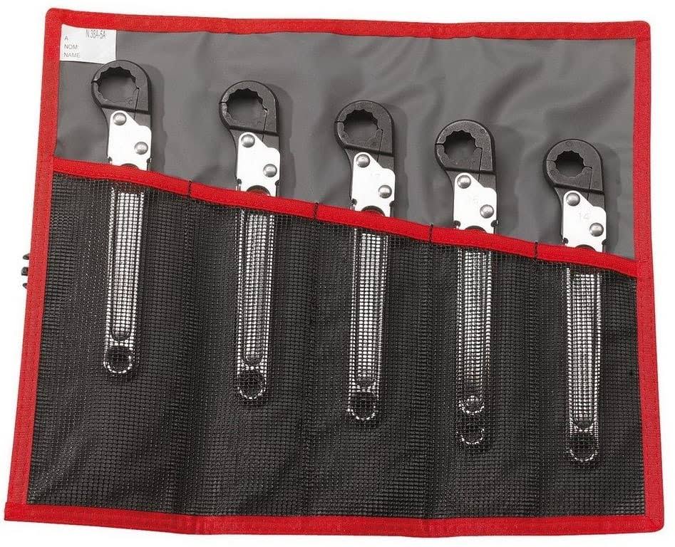 Facom - Metric Ratchet Flare-Nut Wrenches Sets 70AJ