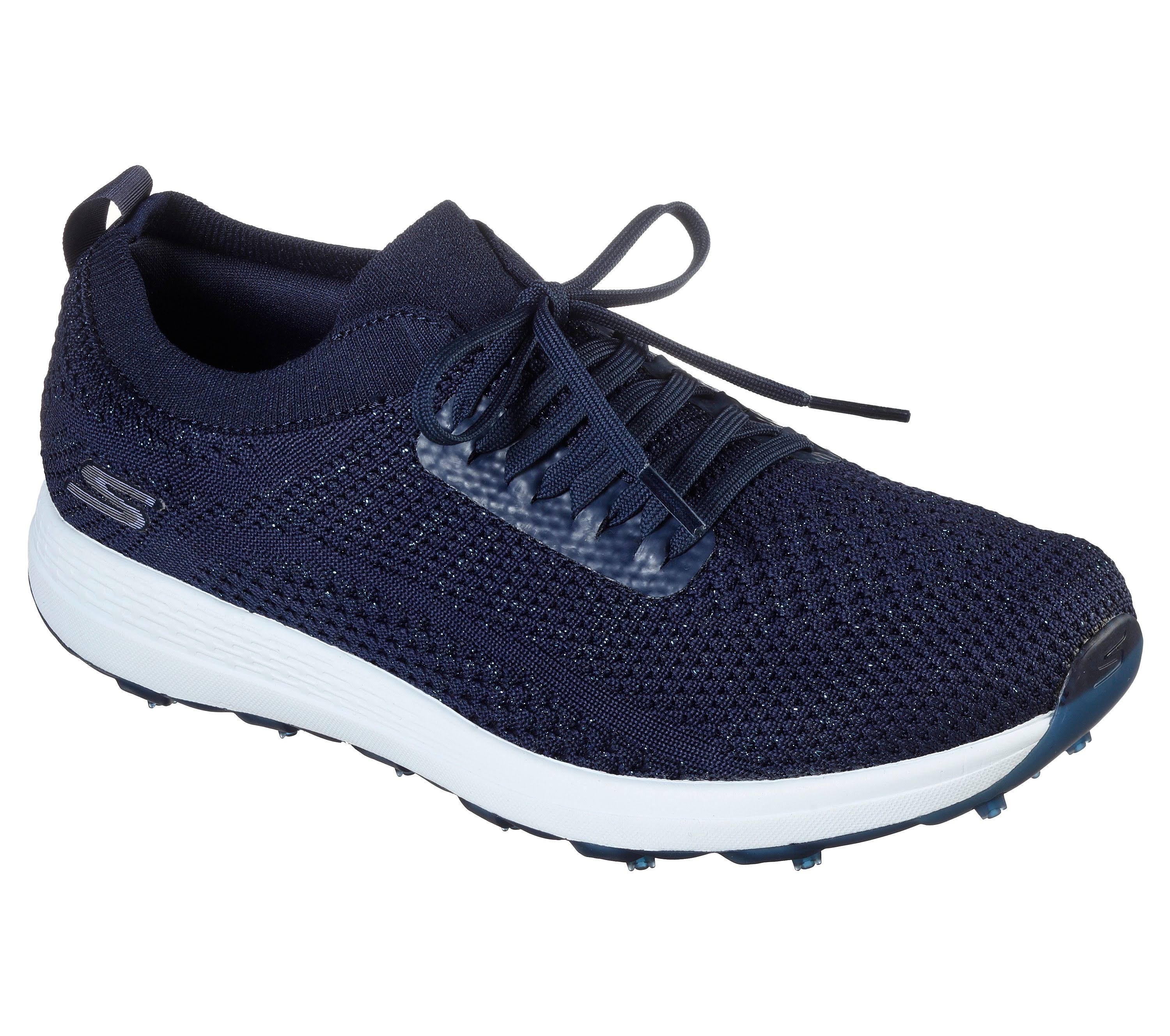 Skechers Women's Go Golf Max Glitter Golf Shoes Navy/White M 9