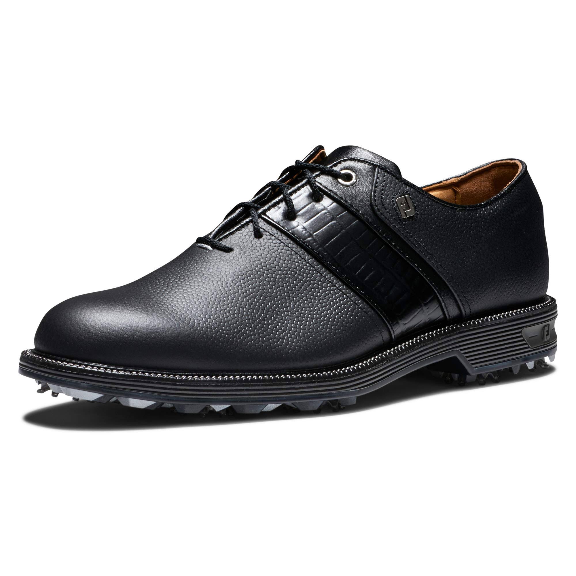 FootJoy Men's DryJoys Premiere Series Packard Golf Shoes, Black