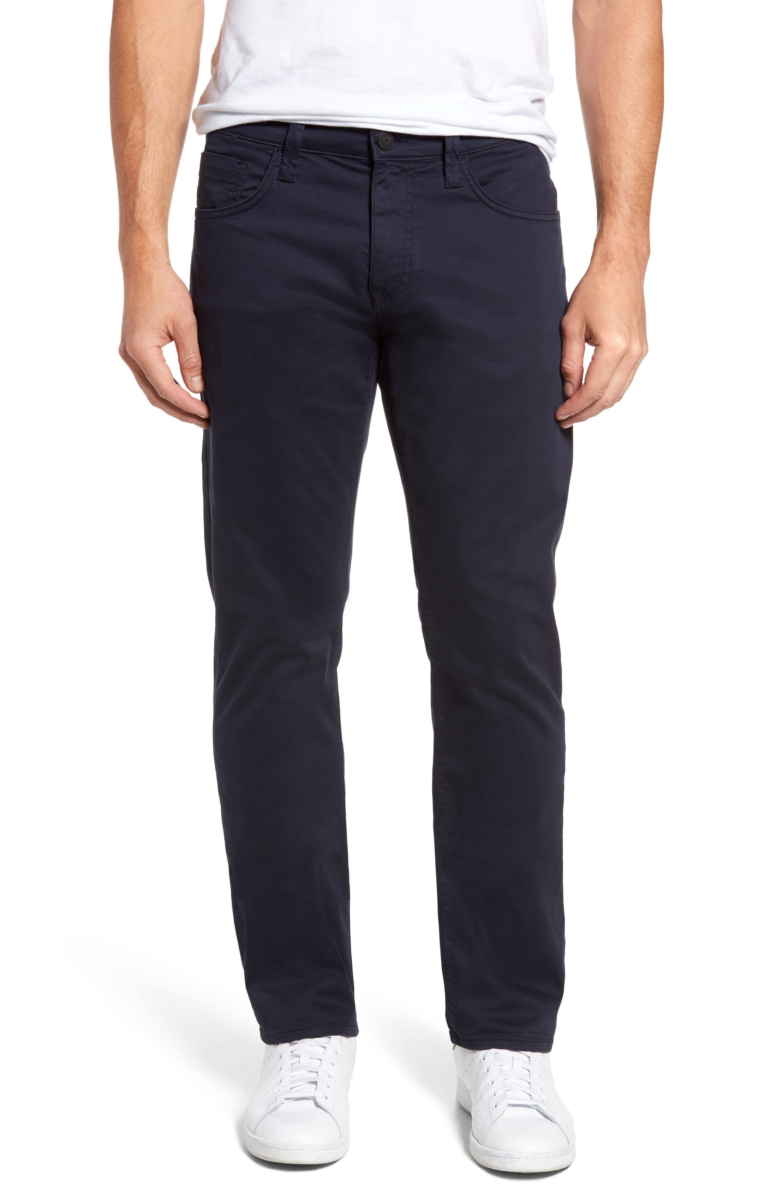 Mavi Men&s Zach Regular Rise Straight Leg Pants