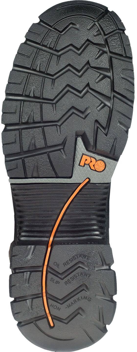 Men's Timberland Pro Endurance PR 6 inch Waterproof Steel Toe, Size: 10.5, Black