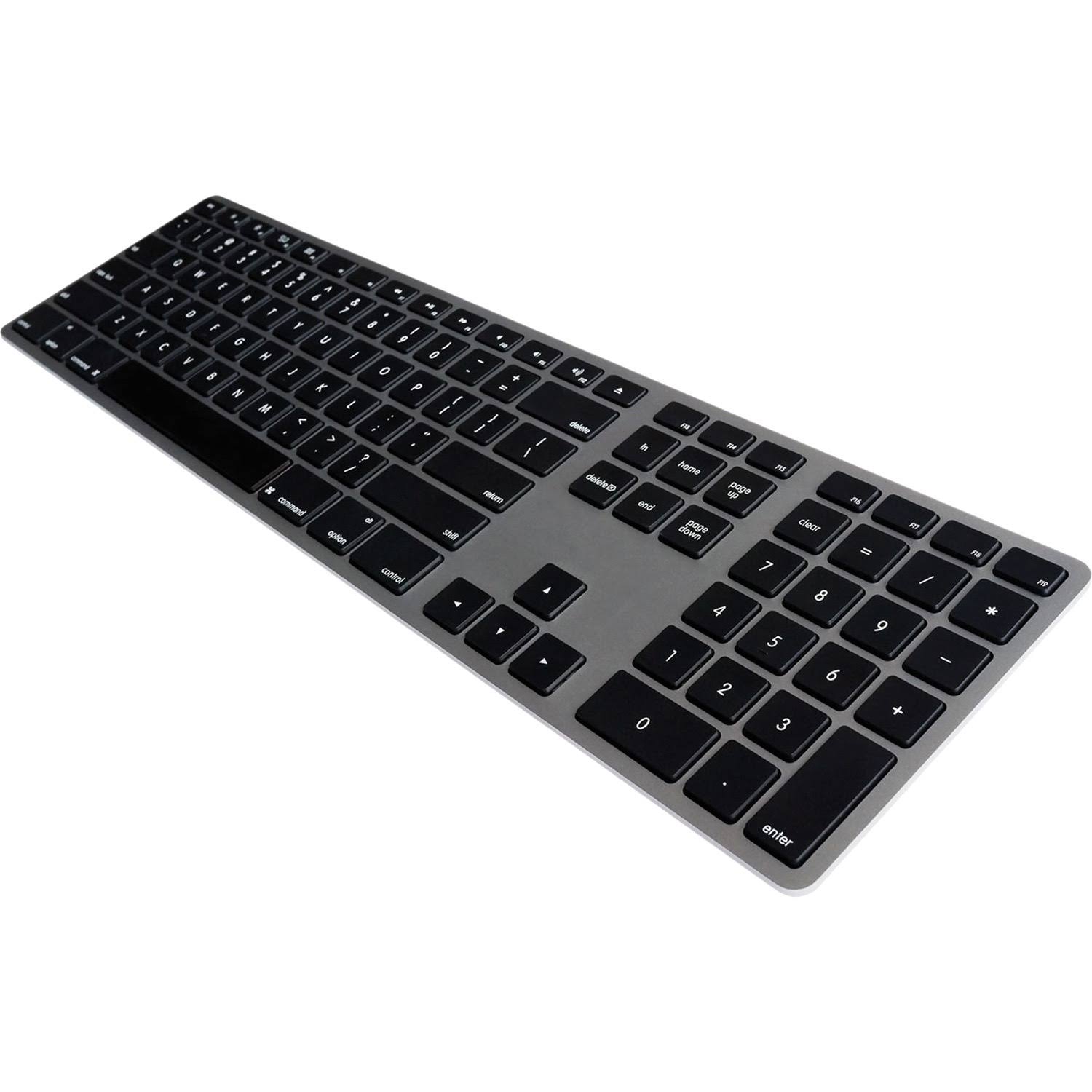 Matias Wired Aluminum USB Keyboard - Space Gray