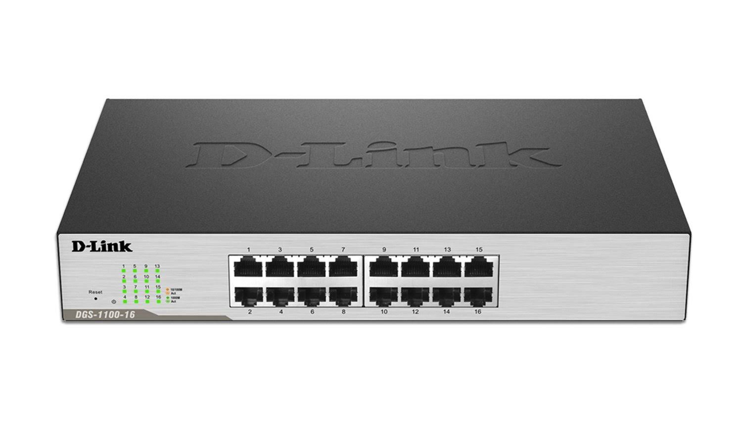 D-Link EasySmart DGS-1100-16 Managed Switch - 16 Ethernet Ports