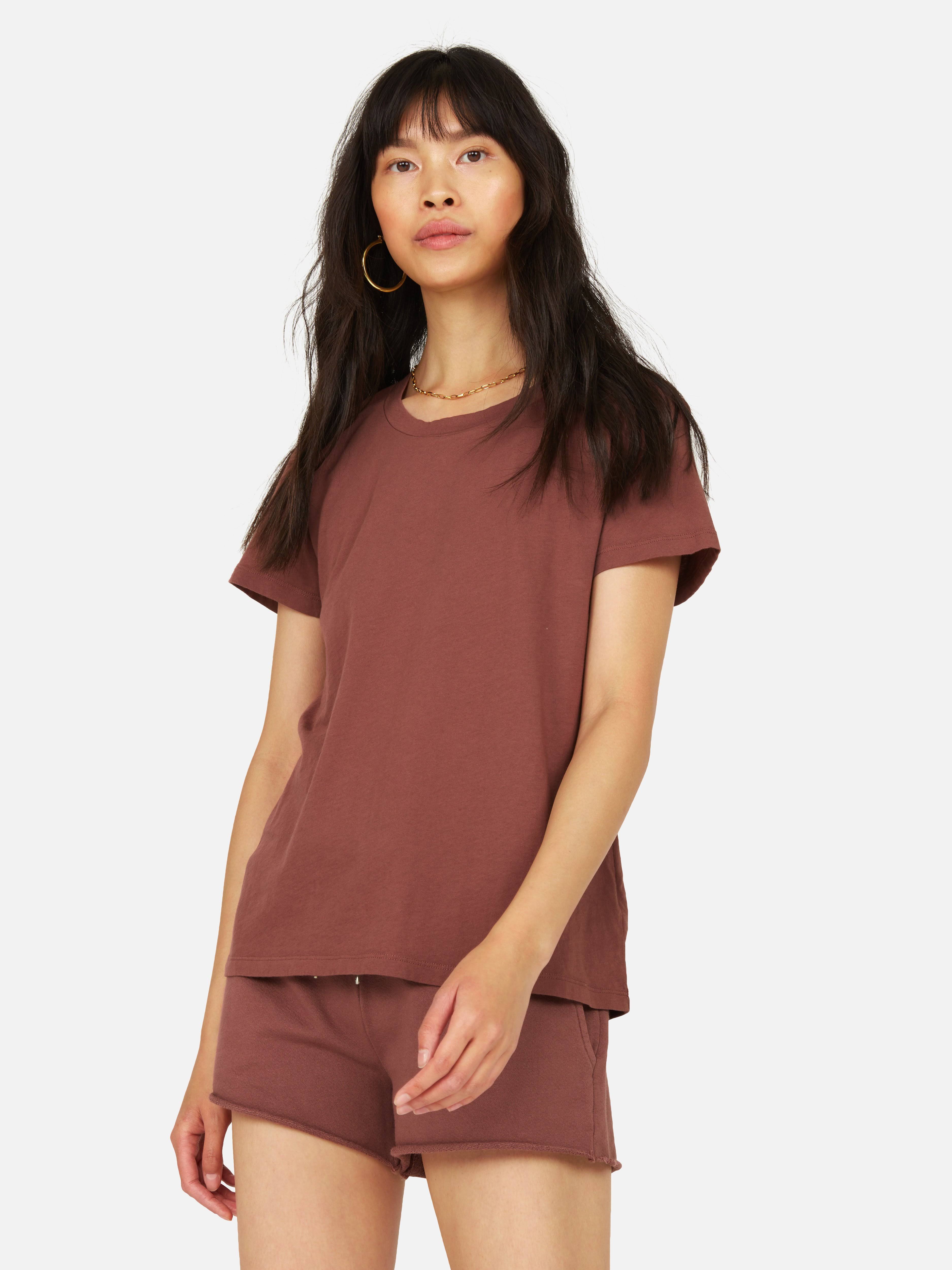 Organic Cotton Classic Tee Plum / Xs