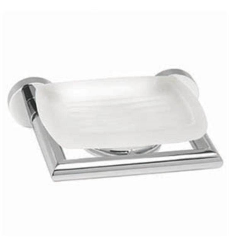 Valsan PX335ES Axis Satin Nickel Soap Dish Holder